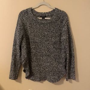 Dress Barn Black and White Sweater